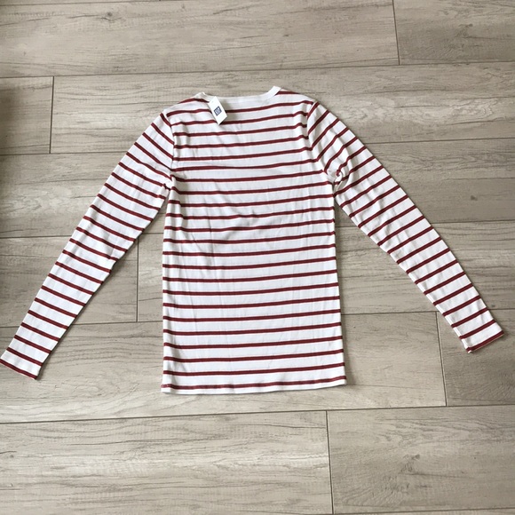 BNWT Gap Striped Long Sleeve Shirt - Picture 2 of 3